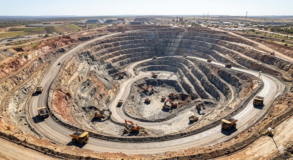 Open Cast Mine Slope Monitoring